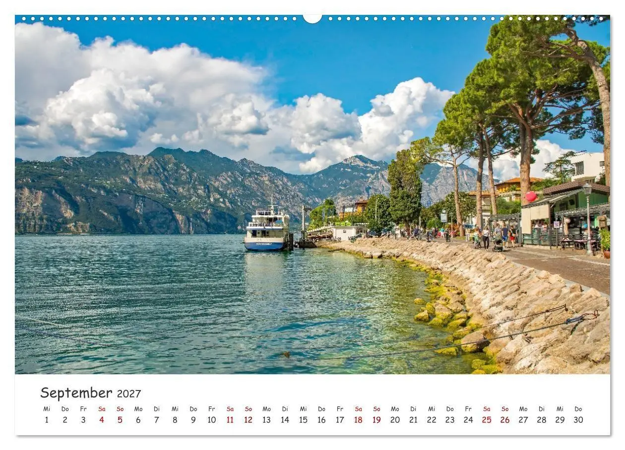 Bild: 9783569218147 | Malcesine am Gardasee (hochwertiger Premium Wandkalender 2027 DIN...