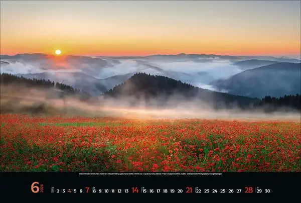 Bild: 9783731888147 | Colourful Seasons 2026 | Verlag Korsch | Kalender | 14 S. | Deutsch