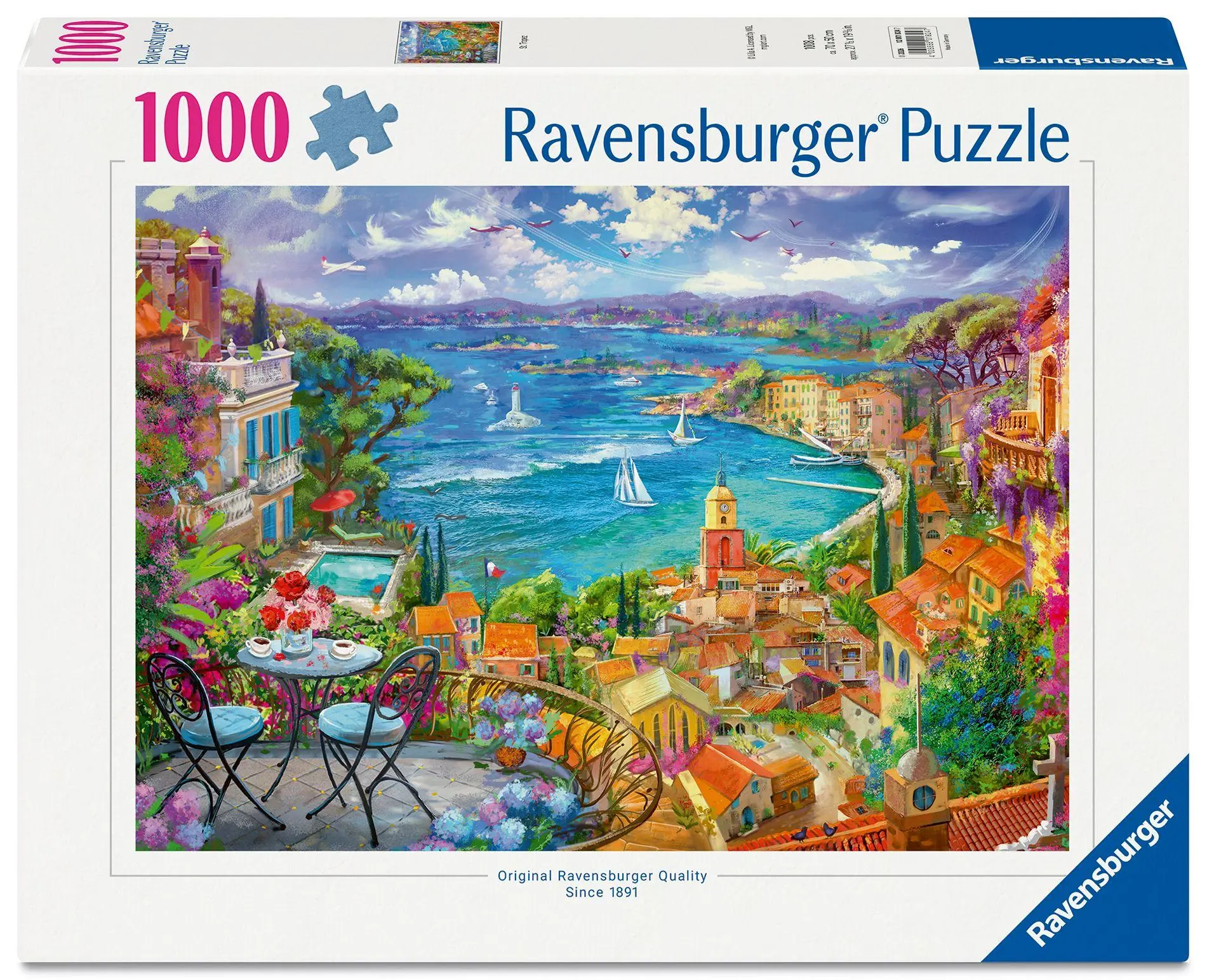 Cover: 4005555018247 | Erwachsenenpuzzle 1000 Teile - St. Tropez | Spiel | 12001824 | Deutsch
