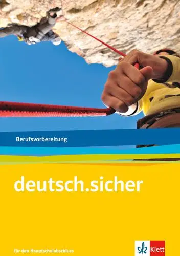 Cover: 9783128038247 | deutsch.sicher. Arbeitsheft. Grundlagen Deutsch für das...