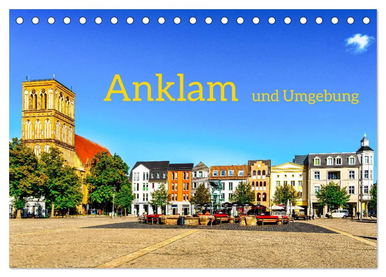 Cover: 9783457578247 | Anklam und Umgebung (Tischkalender 2026 DIN A5 quer), CALVENDO...