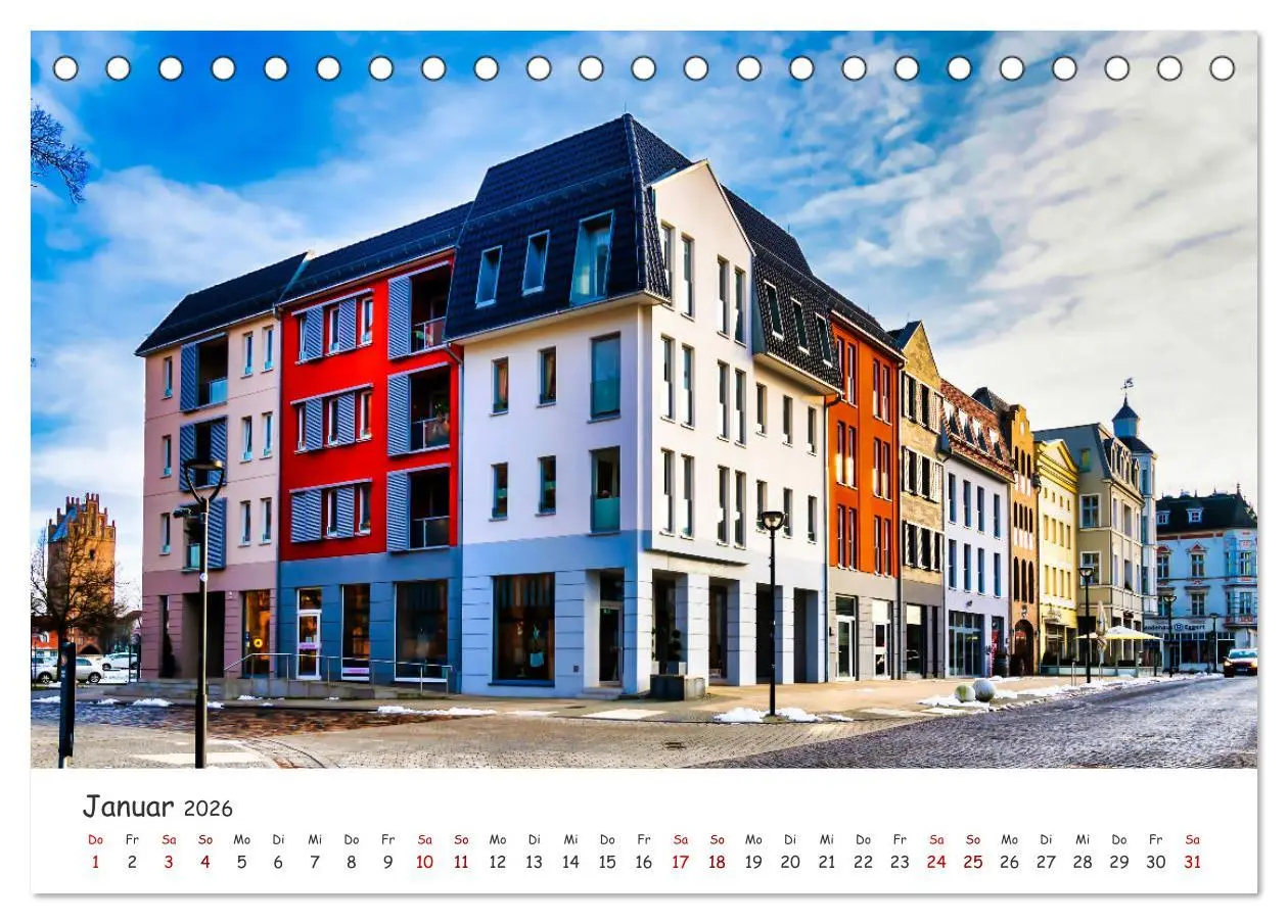 Bild: 9783457578247 | Anklam und Umgebung (Tischkalender 2026 DIN A5 quer), CALVENDO...