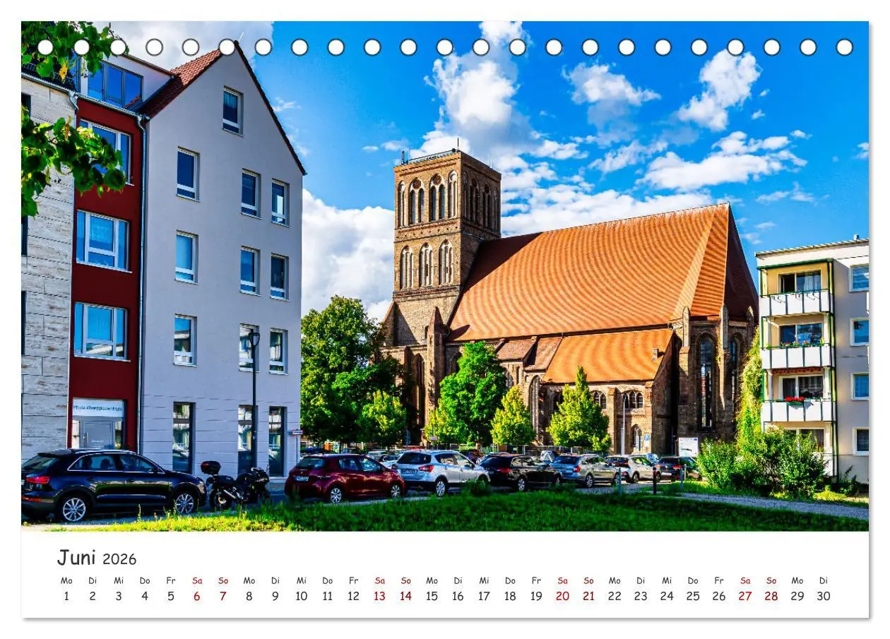 Bild: 9783457578247 | Anklam und Umgebung (Tischkalender 2026 DIN A5 quer), CALVENDO...