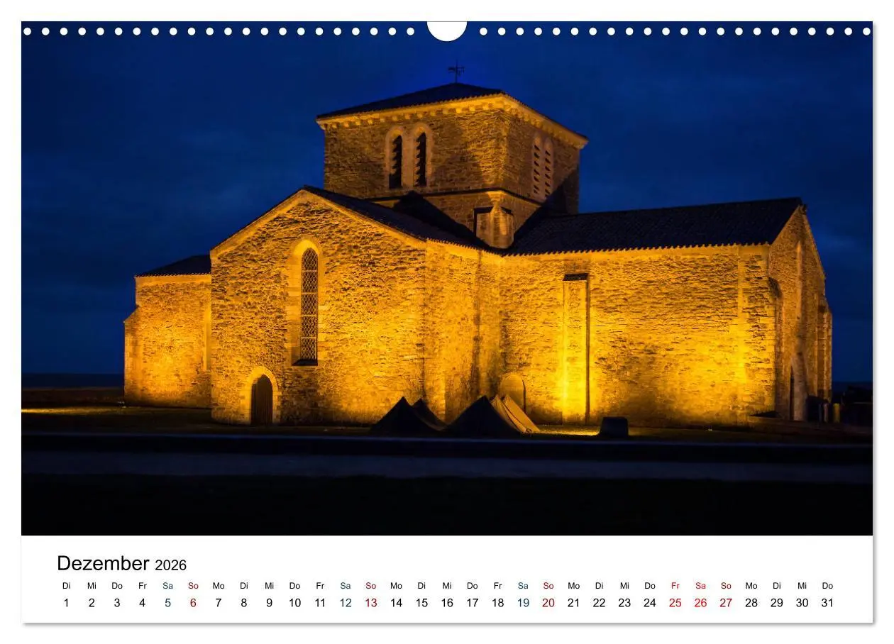 Bild: 9783457888247 | Vendée - Bilder von der Côte de Lumière (Wandkalender 2026 DIN A3...