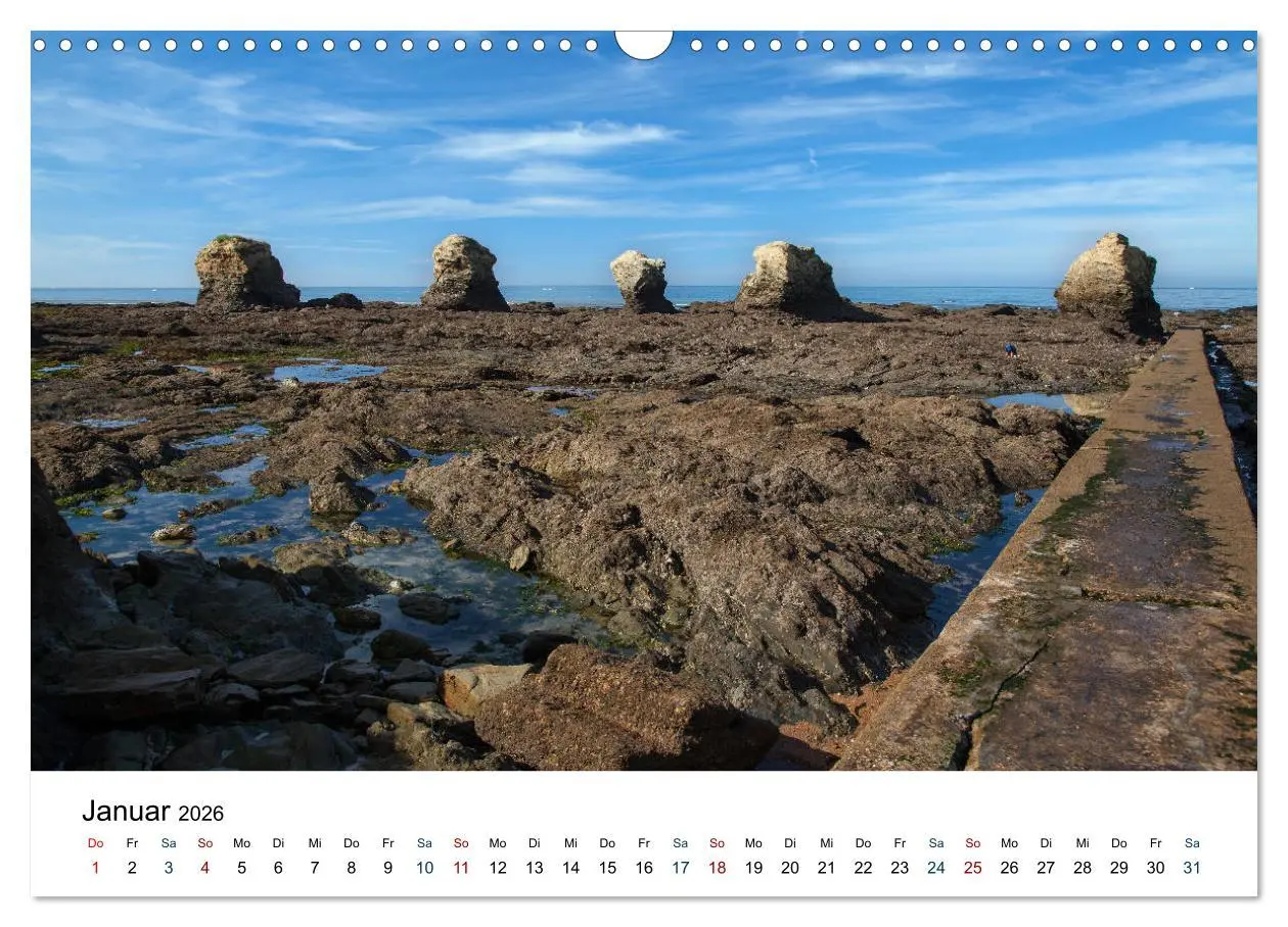 Bild: 9783457888247 | Vendée - Bilder von der Côte de Lumière (Wandkalender 2026 DIN A3...