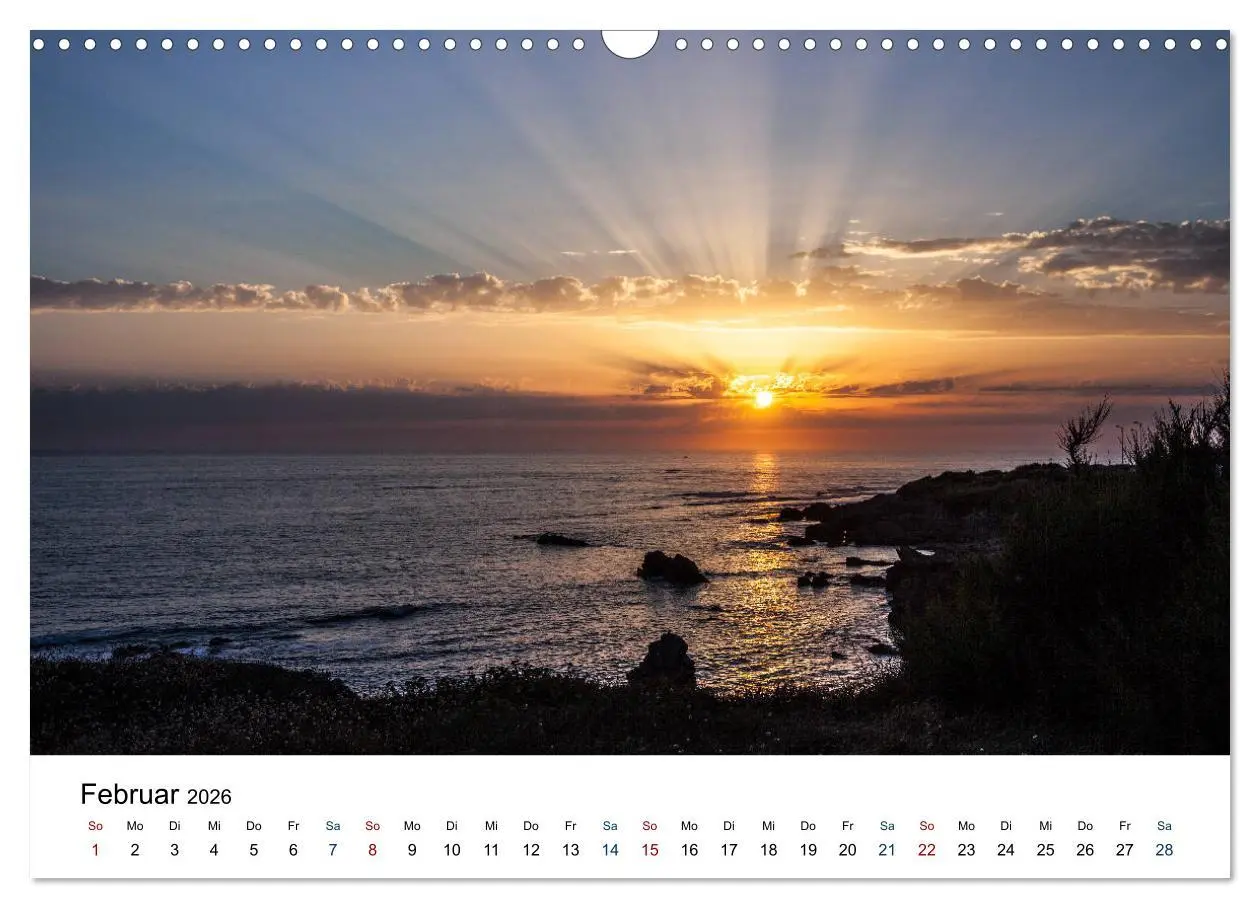 Bild: 9783457888247 | Vendée - Bilder von der Côte de Lumière (Wandkalender 2026 DIN A3...
