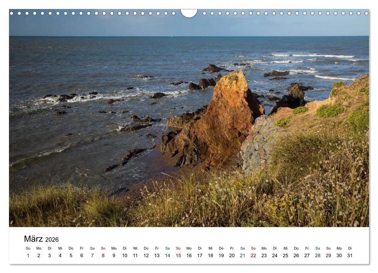 Bild: 9783457888247 | Vendée - Bilder von der Côte de Lumière (Wandkalender 2026 DIN A3...