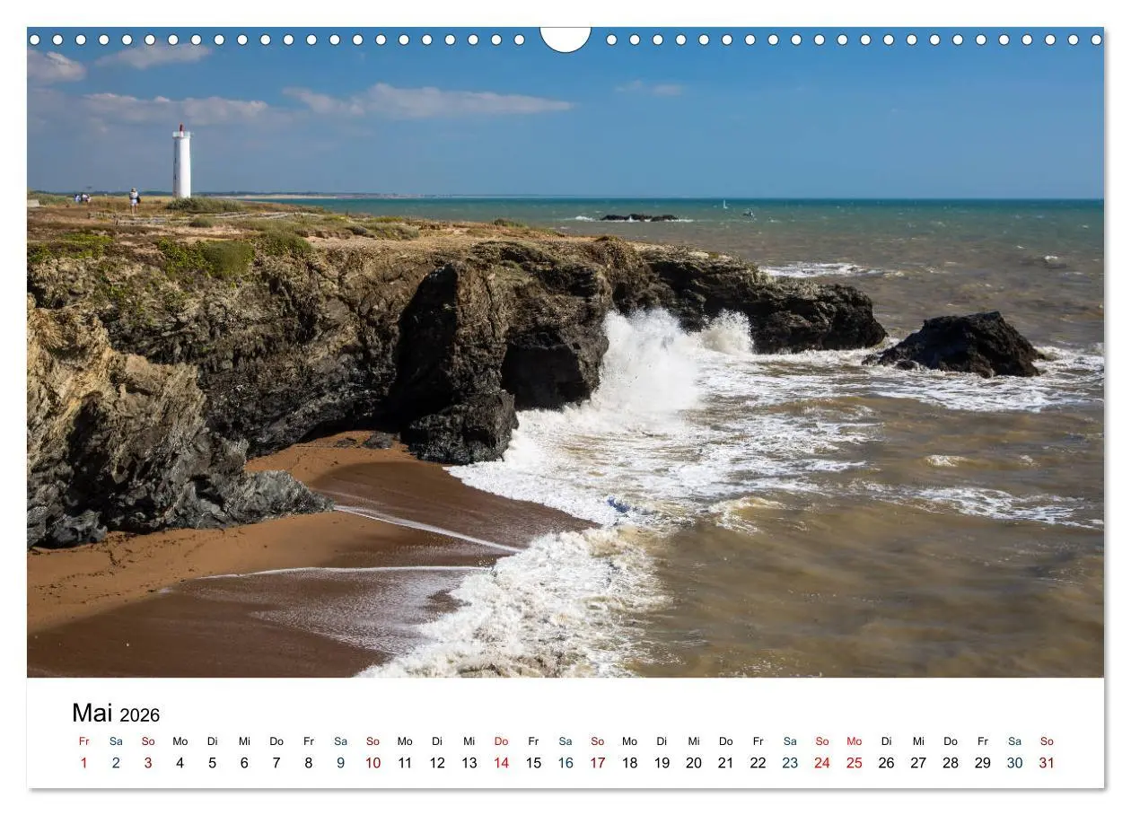 Bild: 9783457888247 | Vendée - Bilder von der Côte de Lumière (Wandkalender 2026 DIN A3...