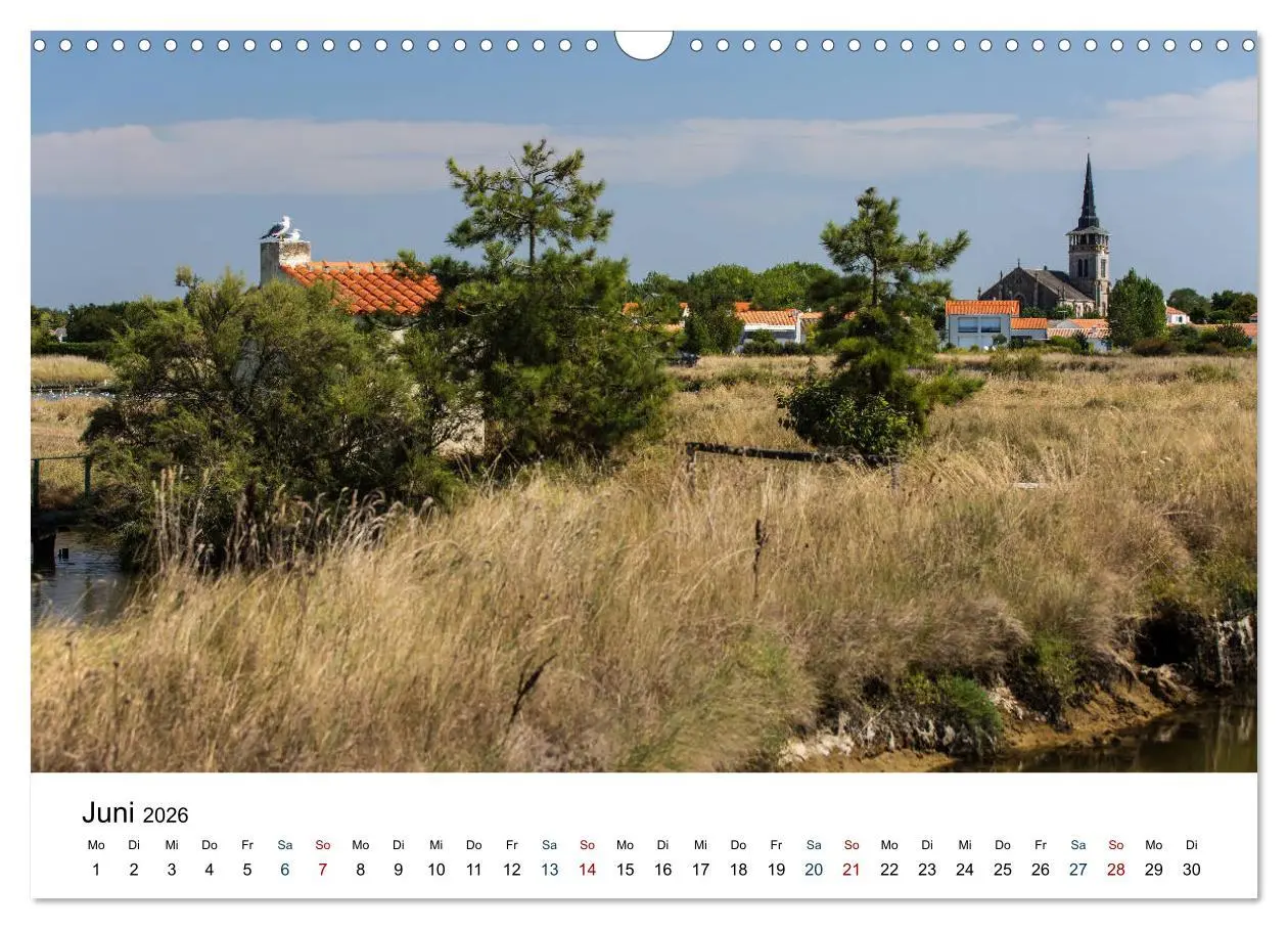Bild: 9783457888247 | Vendée - Bilder von der Côte de Lumière (Wandkalender 2026 DIN A3...