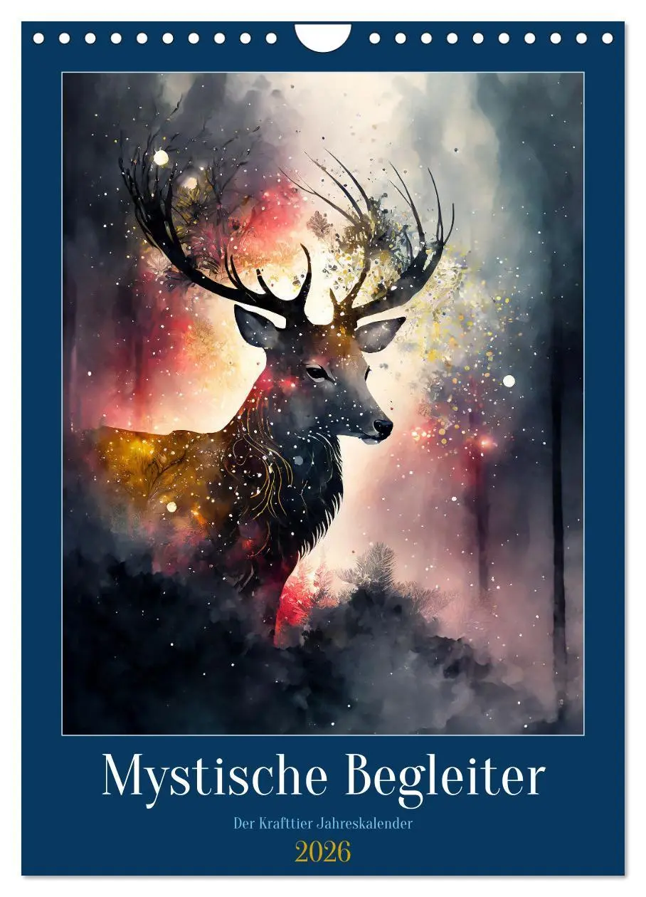 Cover: 9783516288247 | Mystische Begleiter (Wandkalender 2026 DIN A4 hoch), CALVENDO...