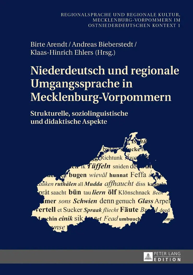 Cover: 9783631718247 | Niederdeutsch und regionale Umgangssprache in Mecklenburg-Vorpommern