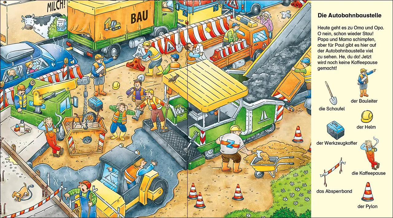 Bild: 9783743208247 | Suche und finde! - Auf der Baustelle | Joachim Krause | Buch | 20 S.