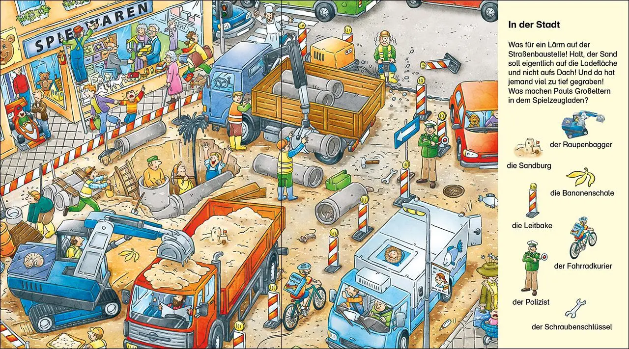 Bild: 9783743208247 | Suche und finde! - Auf der Baustelle | Joachim Krause | Buch | 20 S.