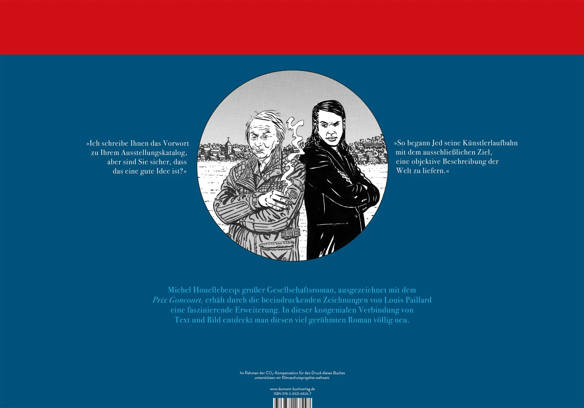 Rückseite: 9783832168247 | Karte und Gebiet | Graphic Novel | Michel Houellebecq | Buch | 160 S.