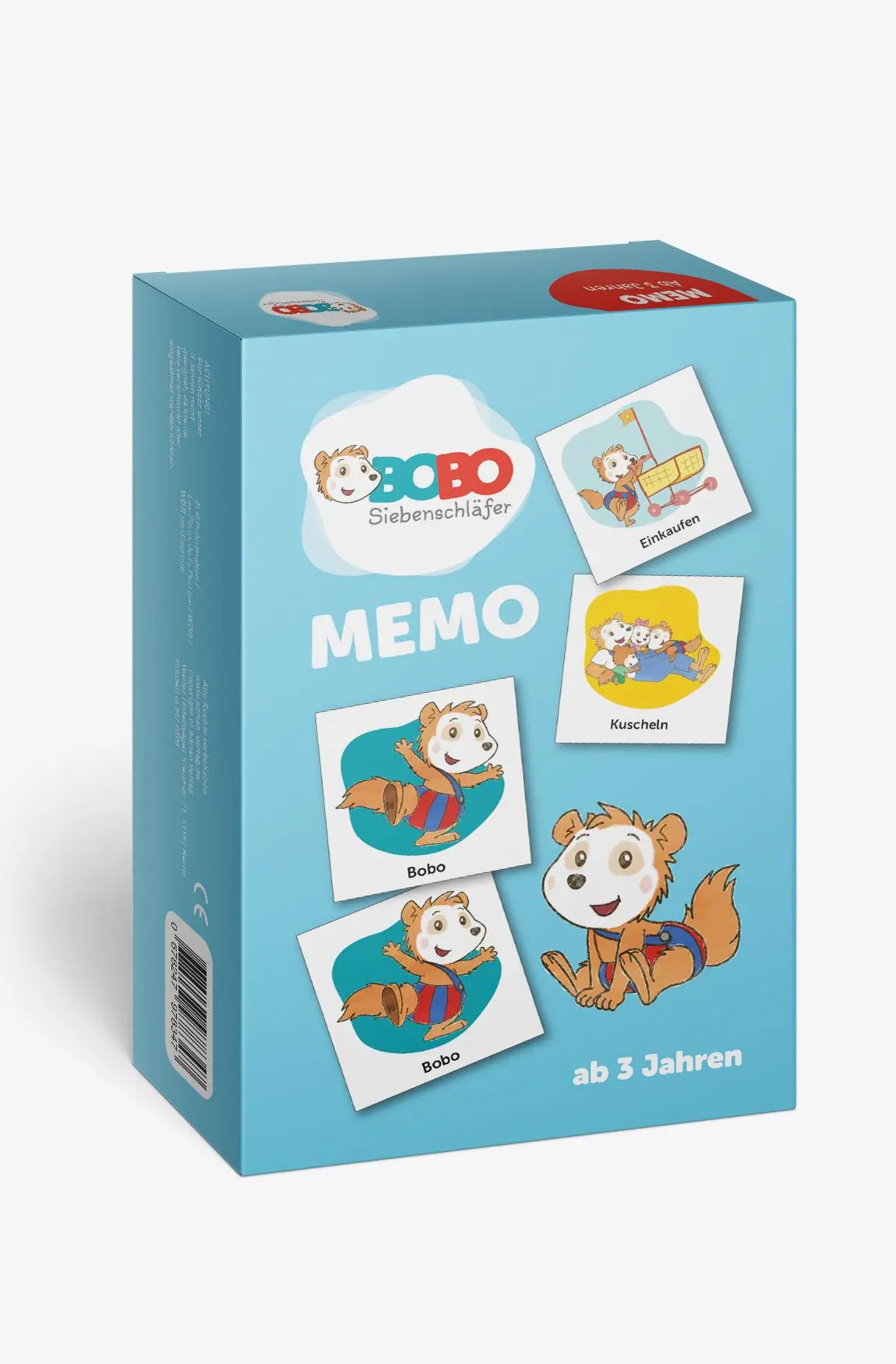Cover: 678247978347 | Bobo Siebenschläfer Memo | Ab 3 Jahren | Jep Animation | Spiel | 1 S.