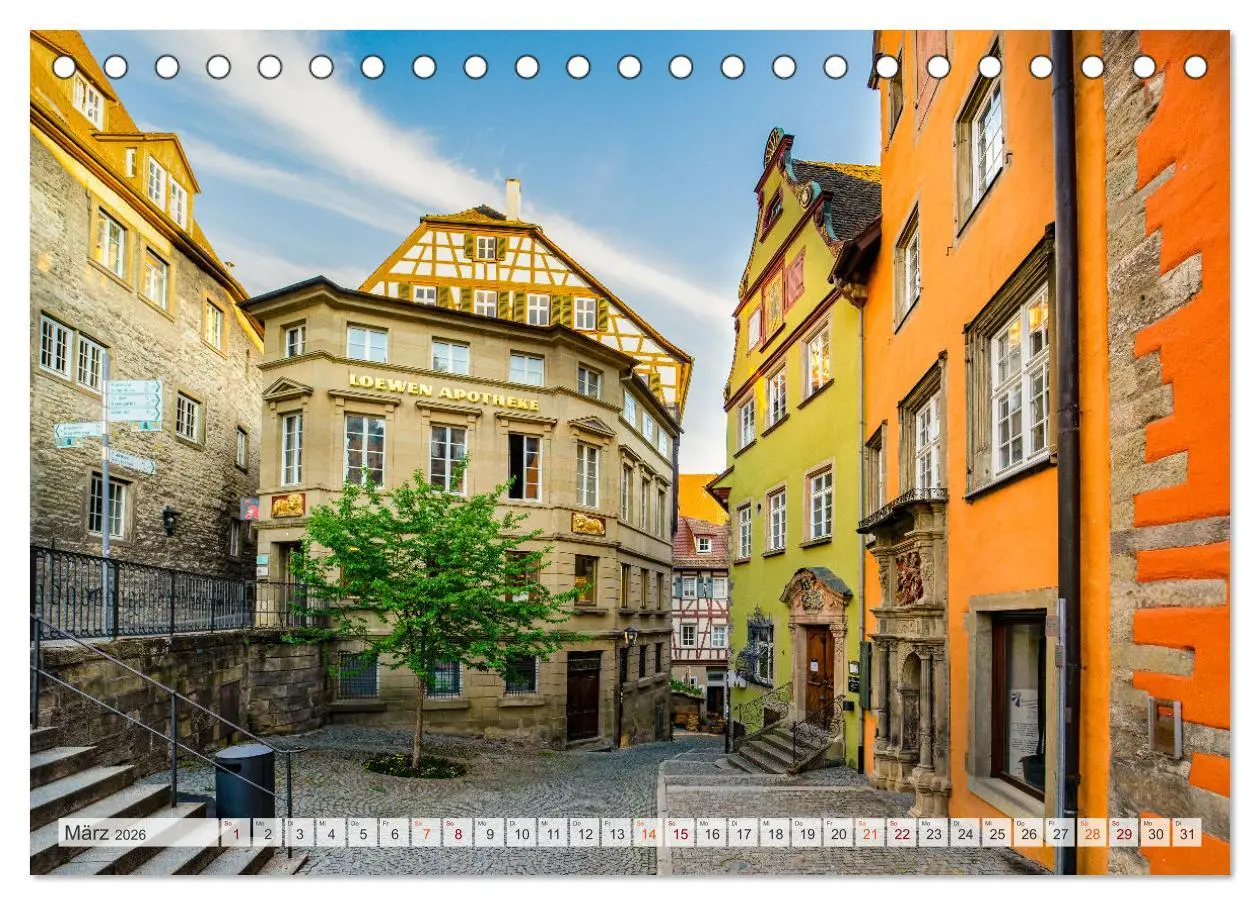 Bild: 9783457638347 | Schwäbisch Hall Impressionen (Tischkalender 2026 DIN A5 quer),...