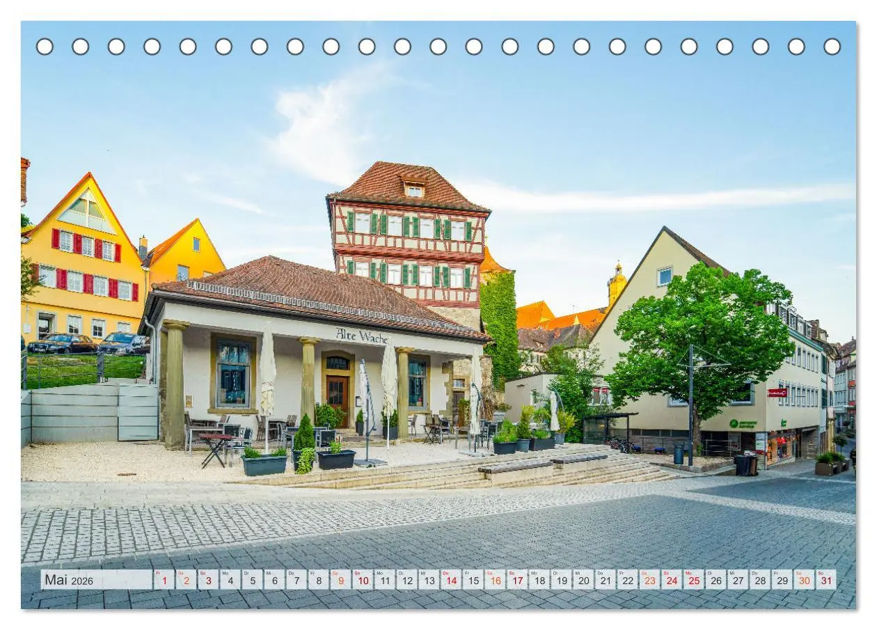 Bild: 9783457638347 | Schwäbisch Hall Impressionen (Tischkalender 2026 DIN A5 quer),...