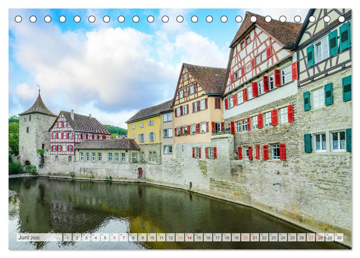 Bild: 9783457638347 | Schwäbisch Hall Impressionen (Tischkalender 2026 DIN A5 quer),...