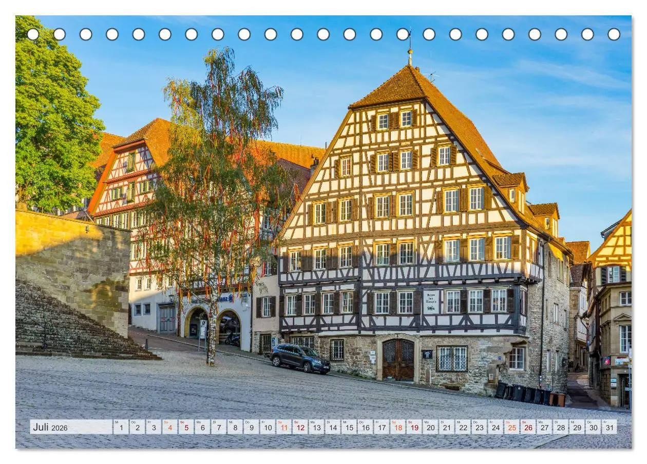 Bild: 9783457638347 | Schwäbisch Hall Impressionen (Tischkalender 2026 DIN A5 quer),...