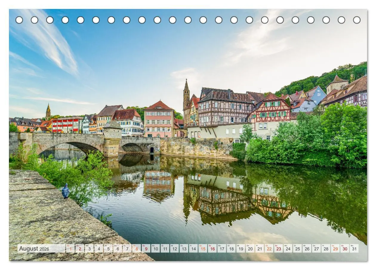 Bild: 9783457638347 | Schwäbisch Hall Impressionen (Tischkalender 2026 DIN A5 quer),...