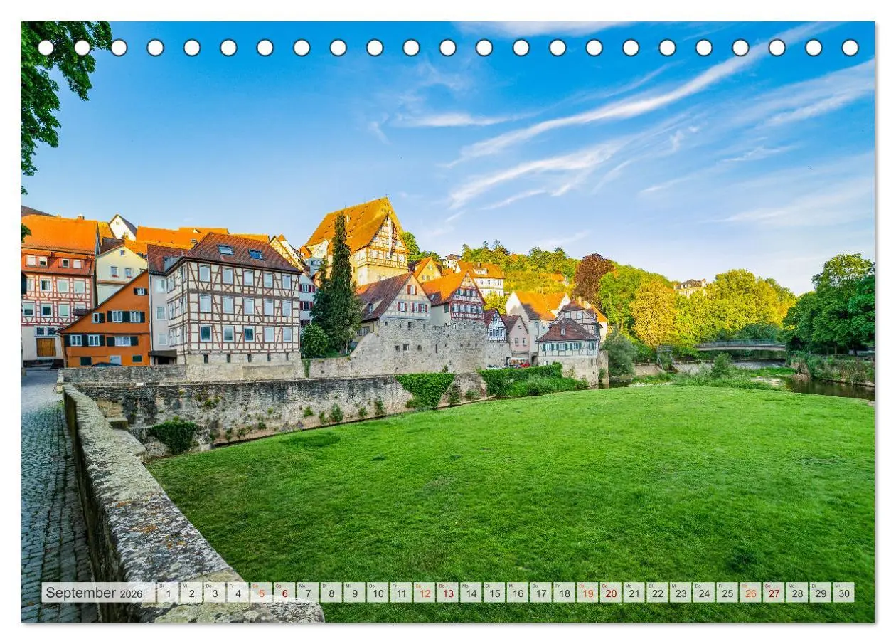 Bild: 9783457638347 | Schwäbisch Hall Impressionen (Tischkalender 2026 DIN A5 quer),...
