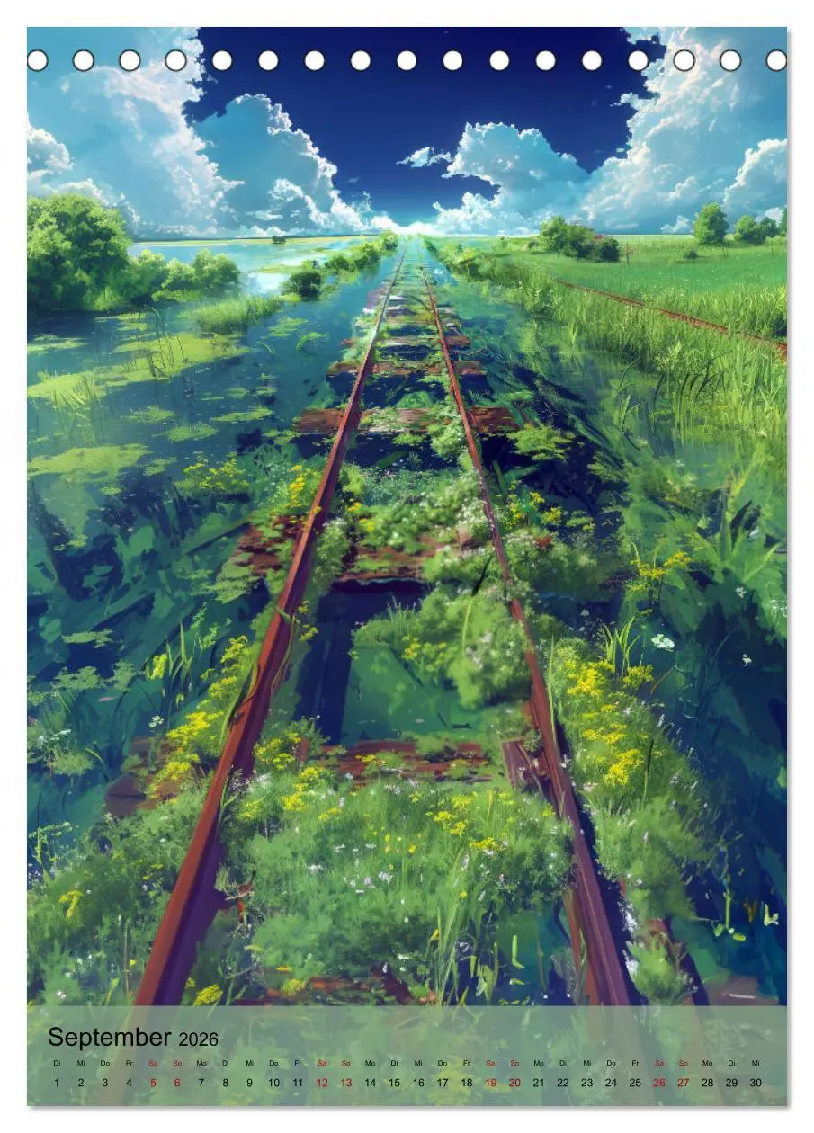 Bild: 9783516278347 | Immer wieder Anime (Tischkalender 2026 DIN A5 hoch), CALVENDO...