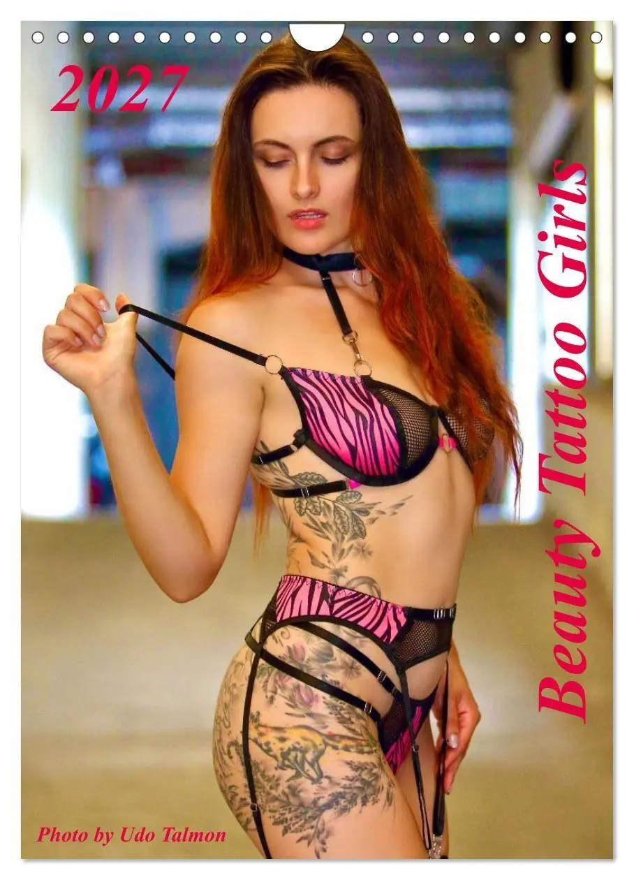 Cover: 9783516898347 | Beauty Tattoo Girls (Wandkalender 2027 DIN A4 hoch), CALVENDO...