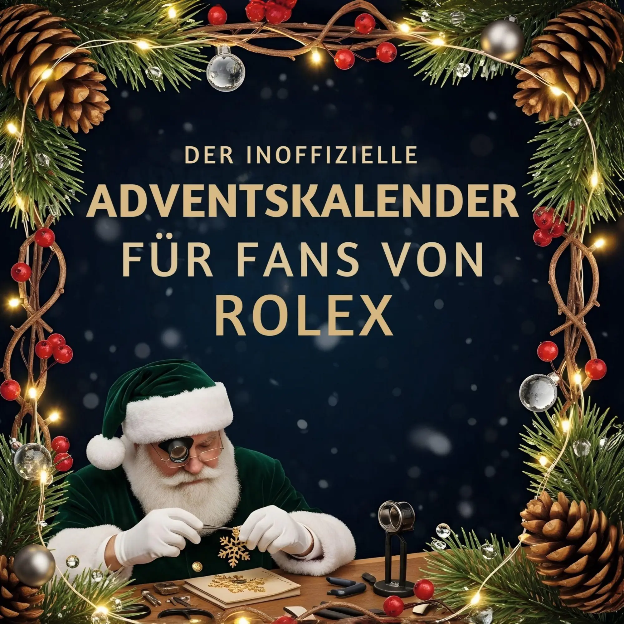 Cover: 9783695308347 | Der inoffizielle Adventskalender für Fans von Rolex | Emil Möller