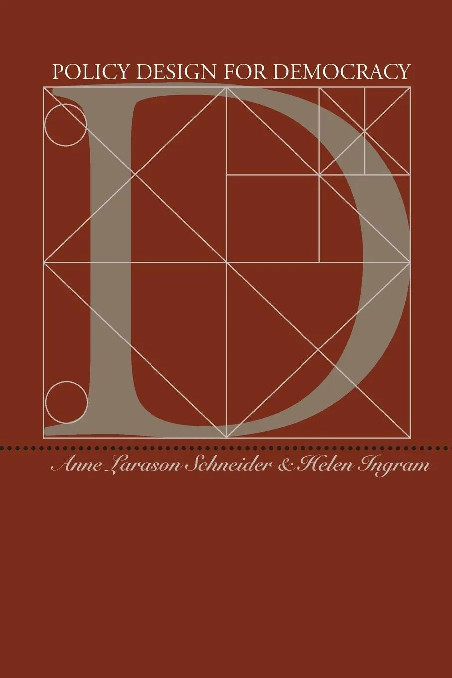 Cover: 9780700608447 | Policy Design for Democracy | Anne Larason Schneider (u. a.) | Buch