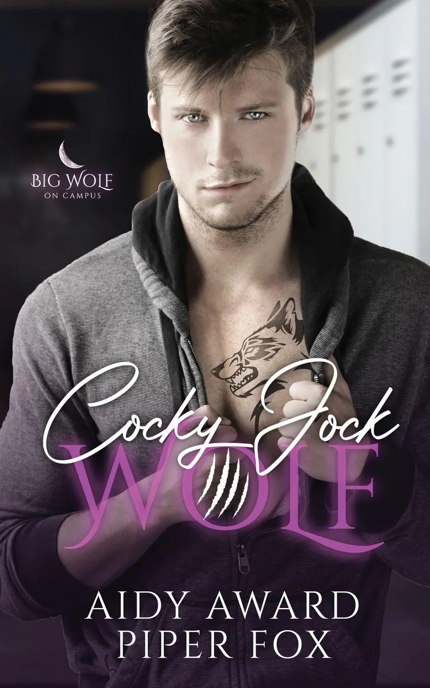 Cover: 9781950228447 | Cocky Jock Wolf | A Curvy Girl and Wolf Shifter College Sports Romance