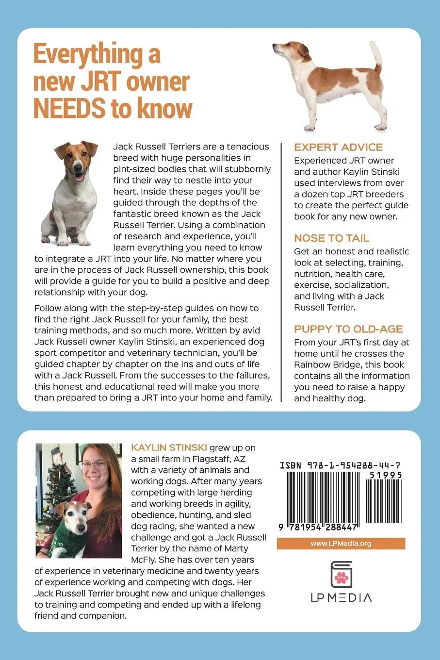 Rückseite: 9781954288447 | The Complete Guide to Jack Russell Terriers | Kaylin Stinski | Buch