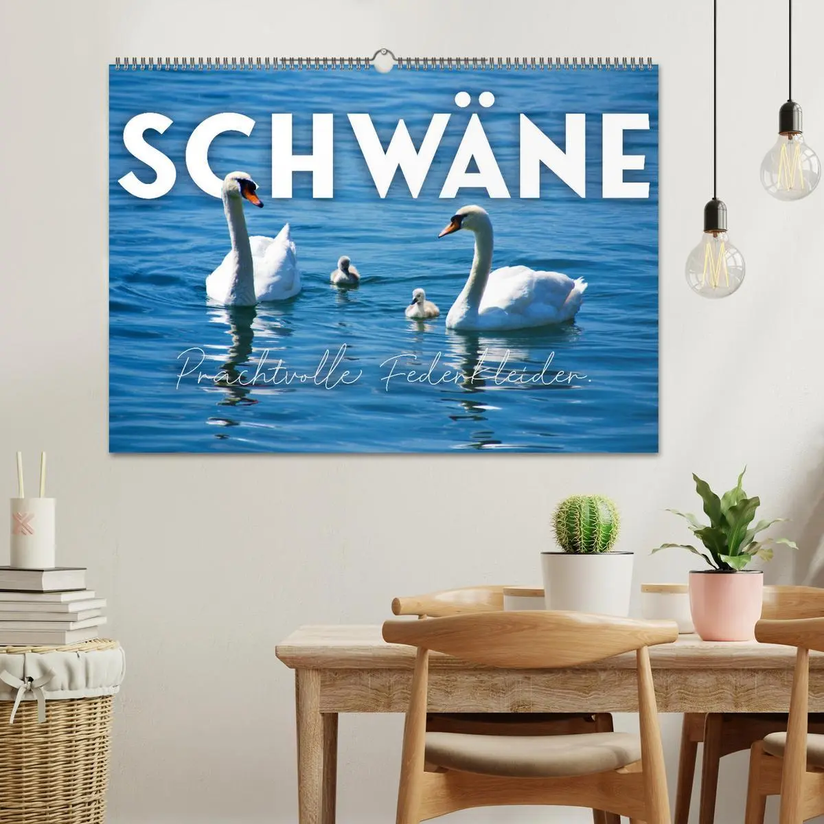 Bild: 9783457558447 | Schwäne - Prachtvolle Federkleider. (Wandkalender 2026 DIN A2...