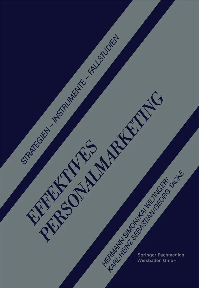 Cover: 9783663098447 | Effektives Personalmarketing | Strategien - Instrumente - Fallstudien