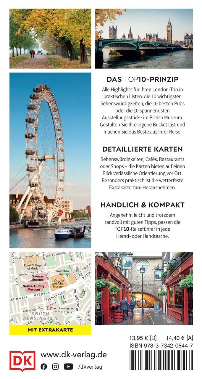 Rückseite: 9783734208447 | TOP10 Reiseführer London | DK Verlag - Reise | Taschenbuch | 192 S.