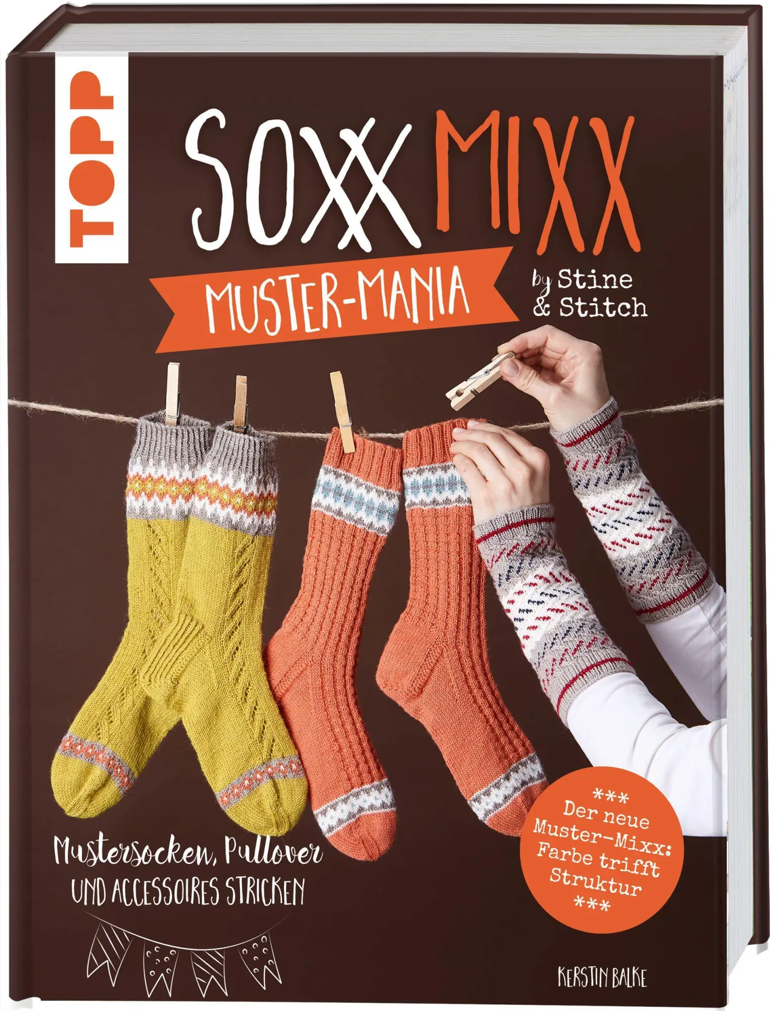 Cover: 9783772448447 | SoxxMixx. Muster-Mania by Stine &amp; Stitch | Kerstin Balke | Buch | 2020