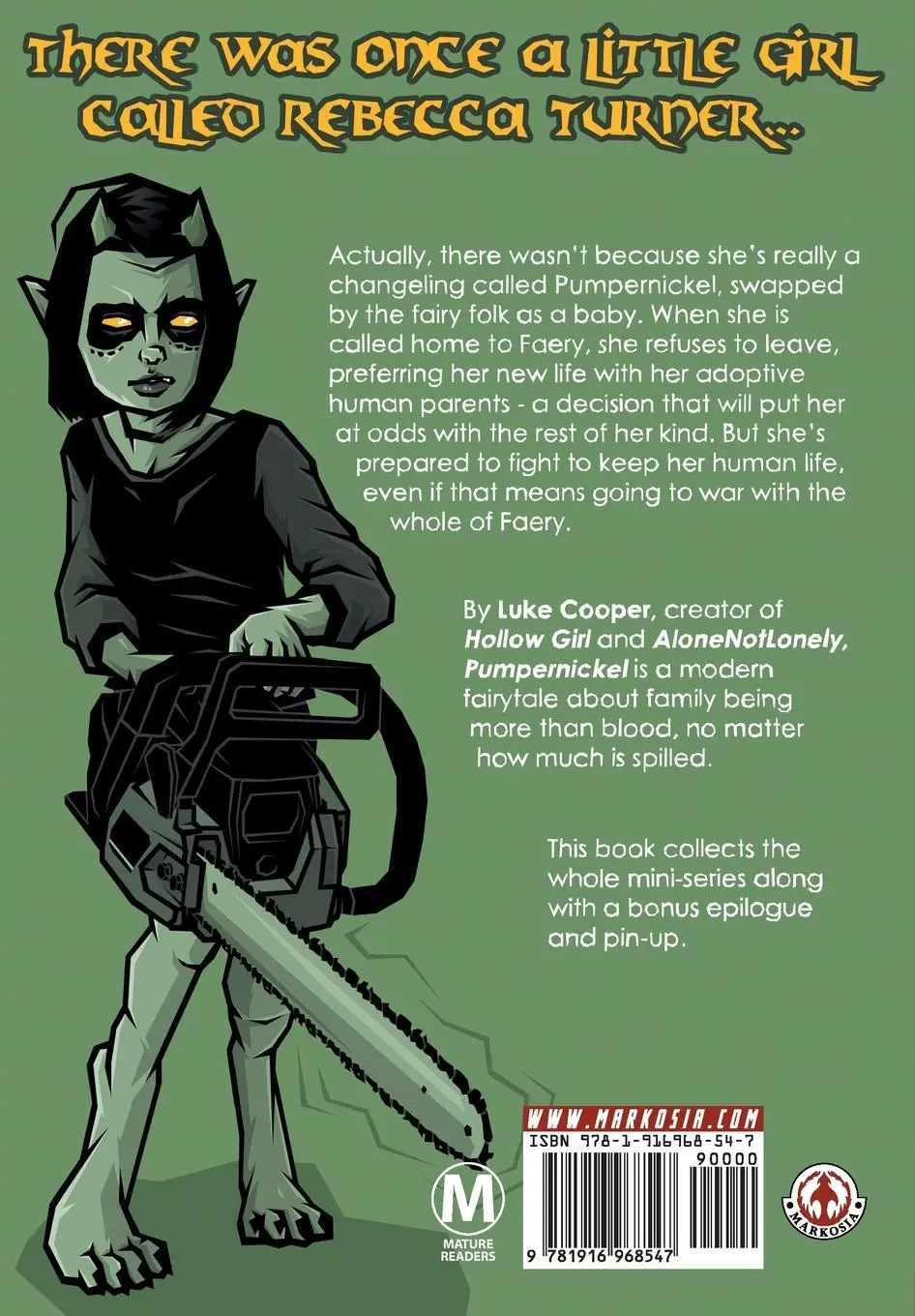 Rückseite: 9781916968547 | Pumpernickel | The Complete Fairytale | Luke Cooper | Taschenbuch