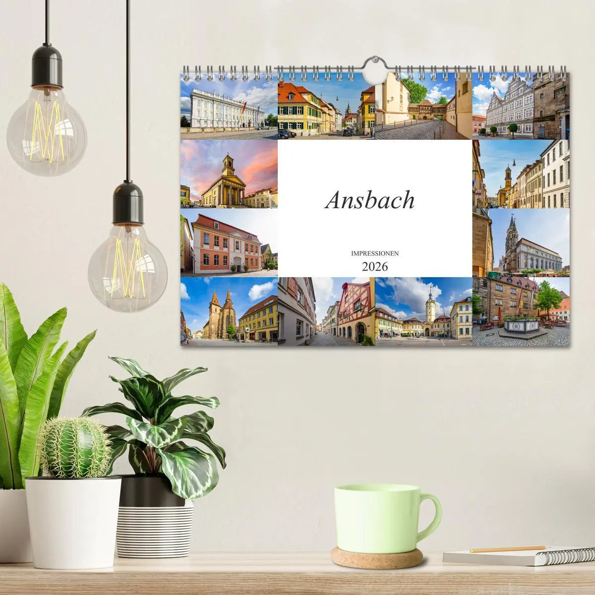 Bild: 9783457788547 | Ansbach Impressionen (Wandkalender 2026 DIN A4 quer), CALVENDO...