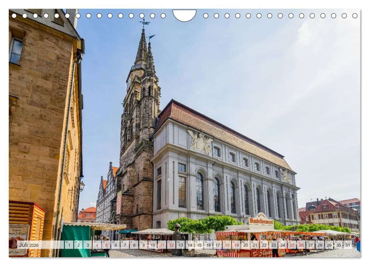 Bild: 9783457788547 | Ansbach Impressionen (Wandkalender 2026 DIN A4 quer), CALVENDO...