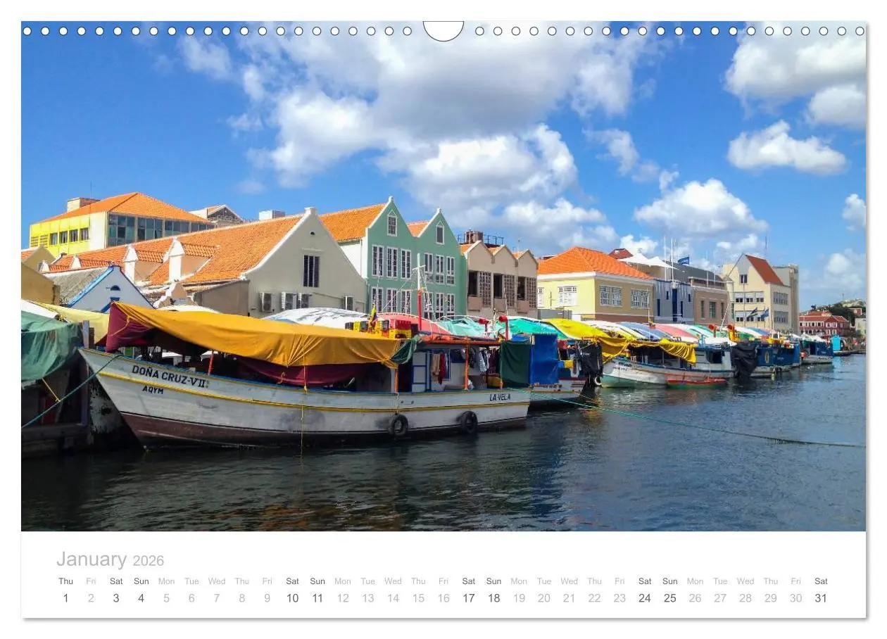 Bild: 9783516568547 | Curacao - Tropical Island (Wall Calendar 2026 DIN A3 landscape),...