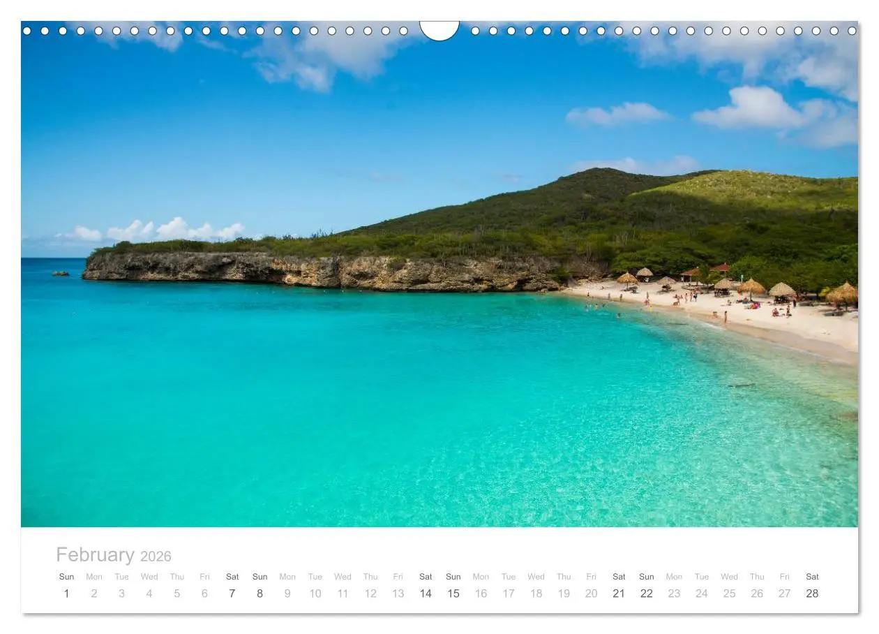 Bild: 9783516568547 | Curacao - Tropical Island (Wall Calendar 2026 DIN A3 landscape),...