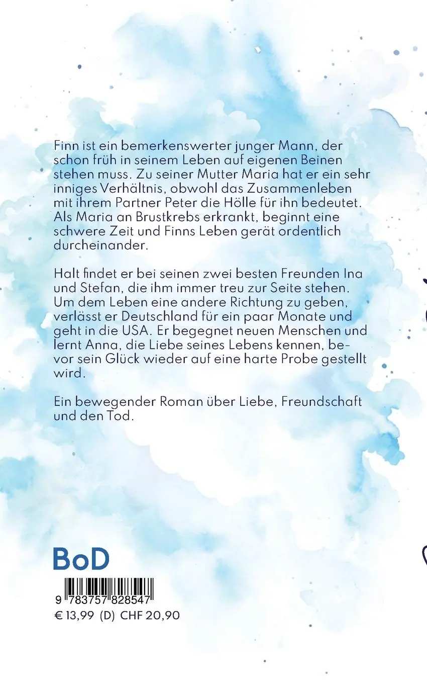Rückseite: 9783757828547 | Ein Kuss auf die Stirn | Jonas Wernt | Taschenbuch | Paperback | 2023