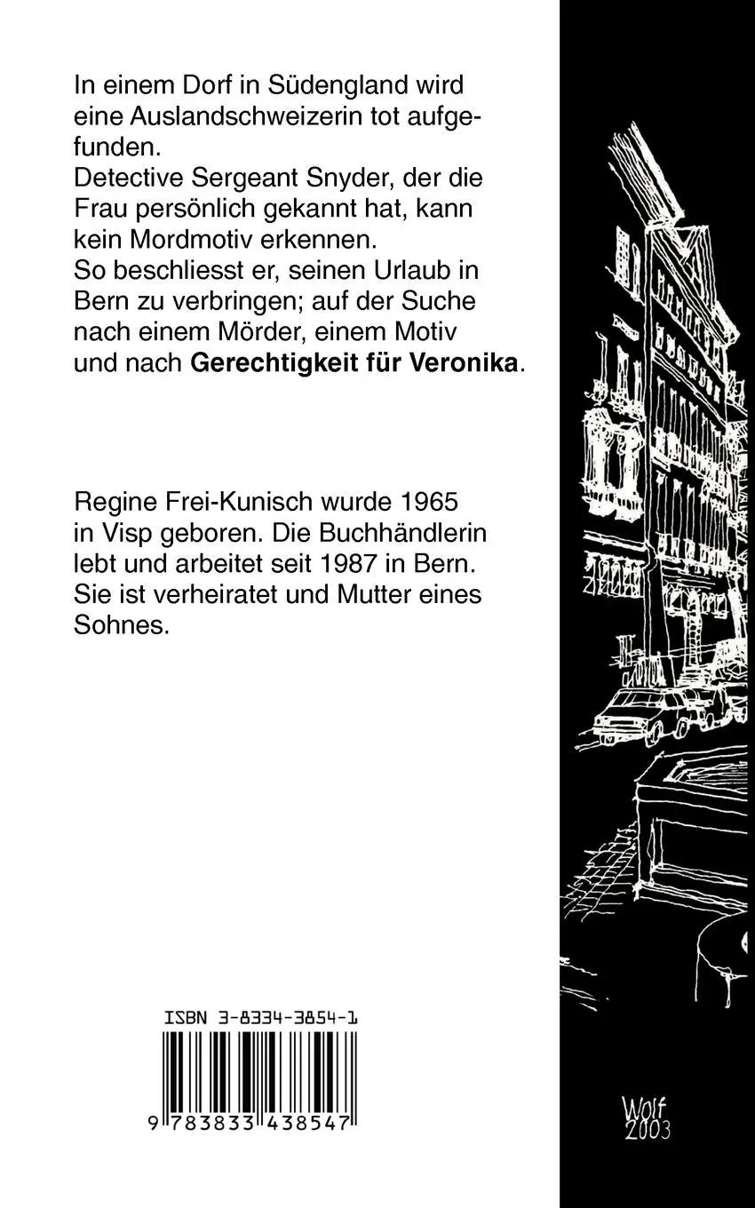 Rückseite: 9783833438547 | Gerechtigkeit für Veronika | Regine Frei | Taschenbuch | 228 S. | 2005