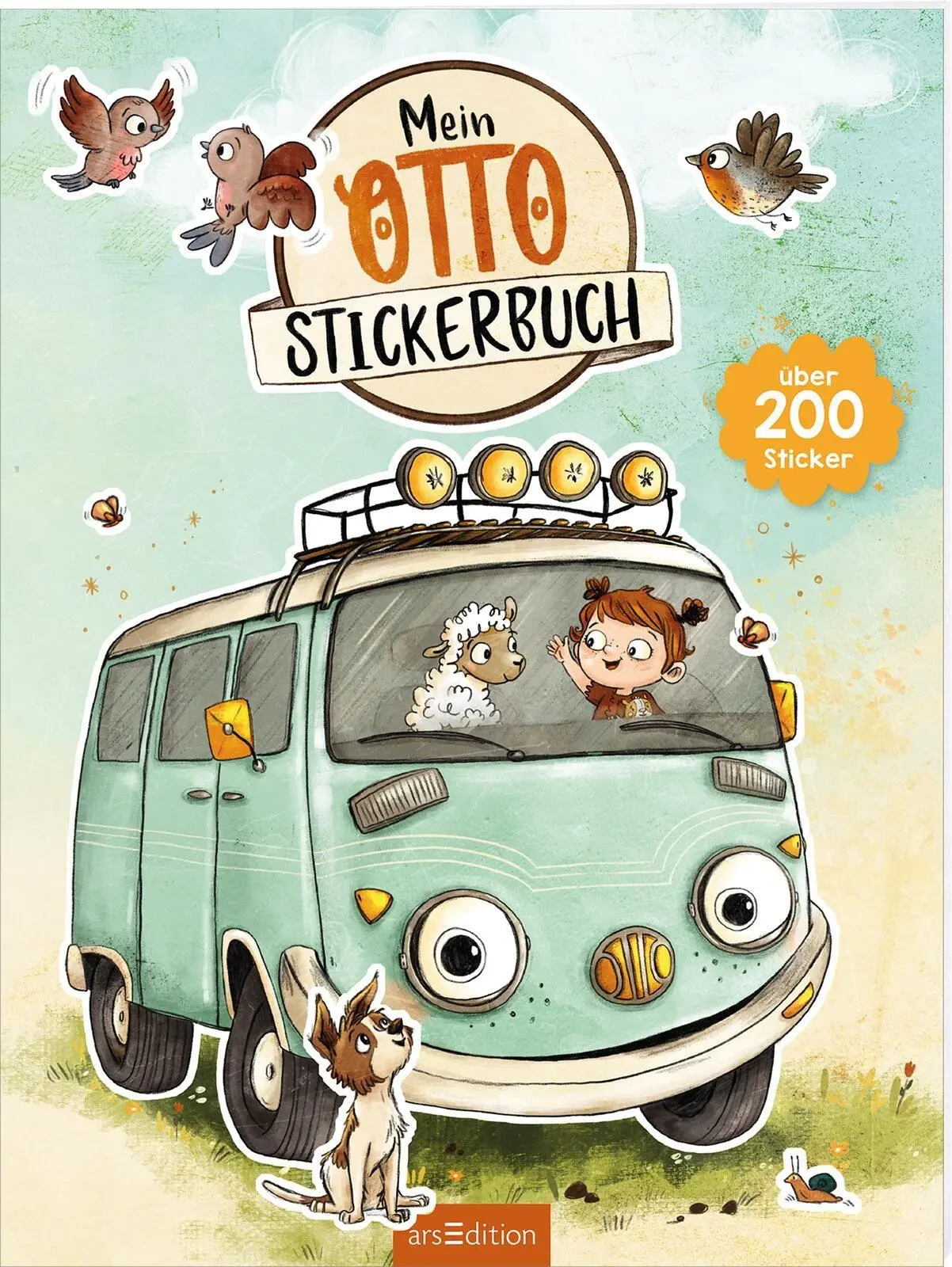 Cover: 9783845868547 | OTTO fährt los - Mein OTTO-Stickerbuch | Über 200 Sticker | Buch