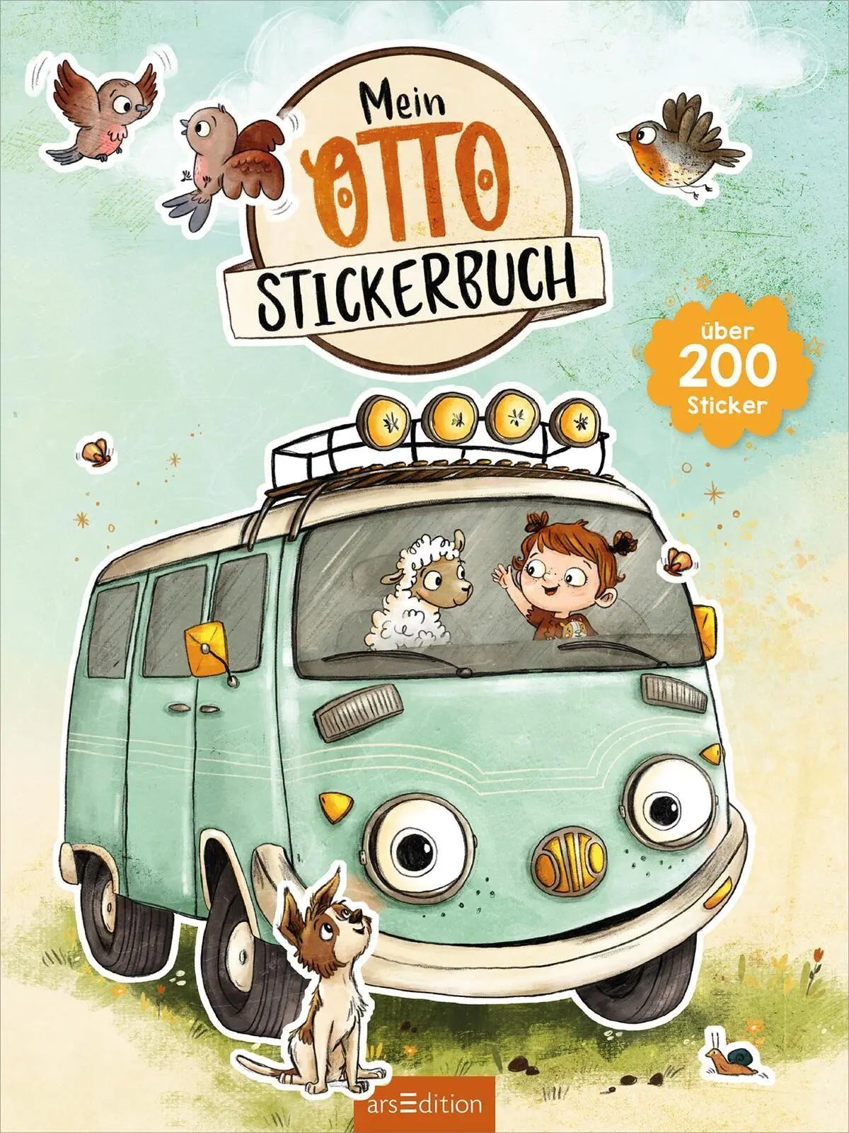 Bild: 9783845868547 | OTTO fährt los - Mein OTTO-Stickerbuch | Über 200 Sticker | Buch