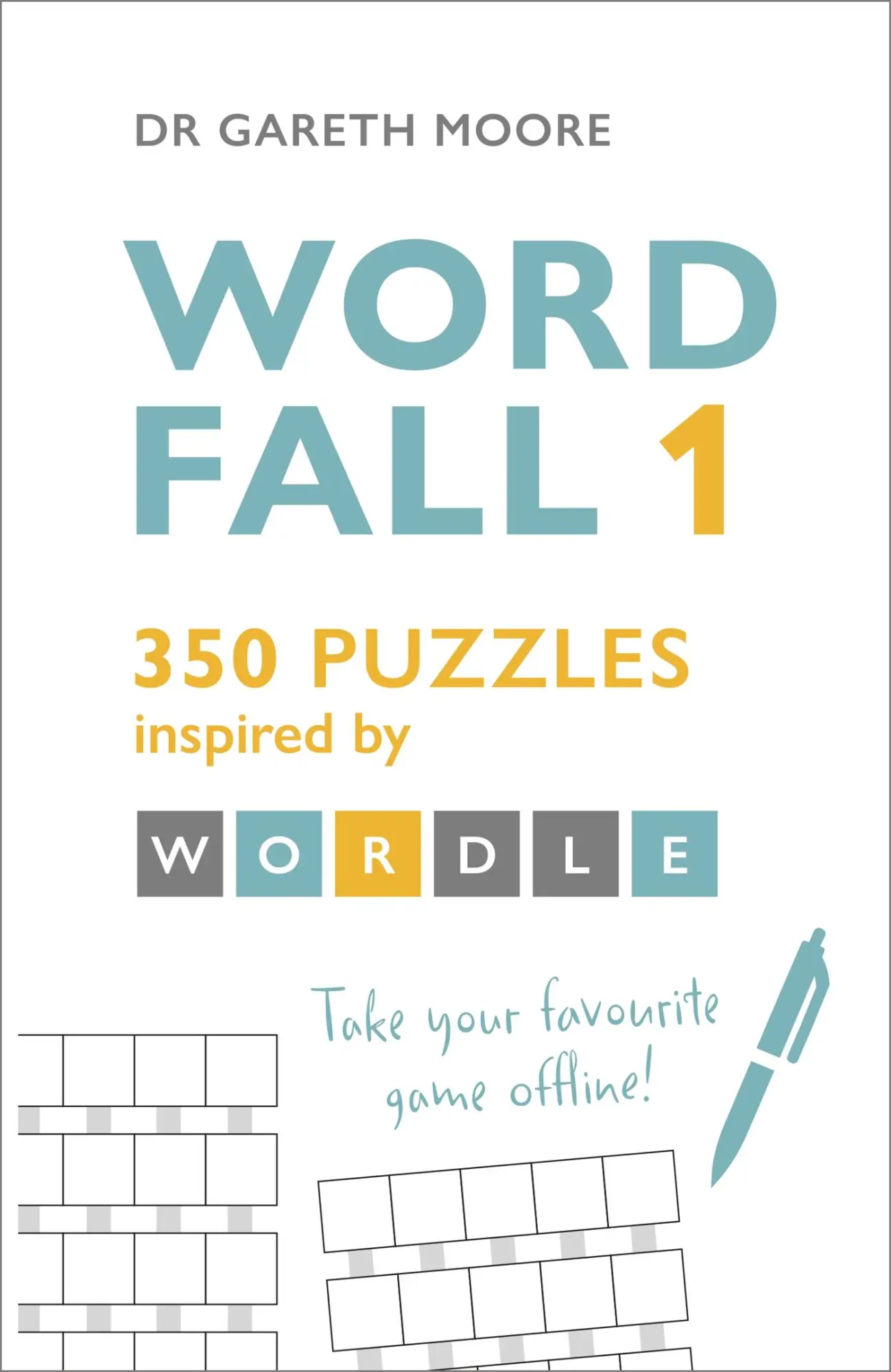 Cover: 9781399708647 | Word Fall 1 | 350 puzzles inspired by Wordle | Gareth Moore | Buch