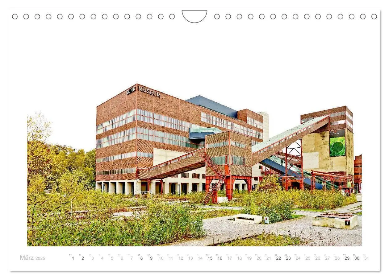 Bild: 9783435758647 | Zeche Zollverein. Weltkulturerbe. (Wandkalender 2025 DIN A4 quer),...