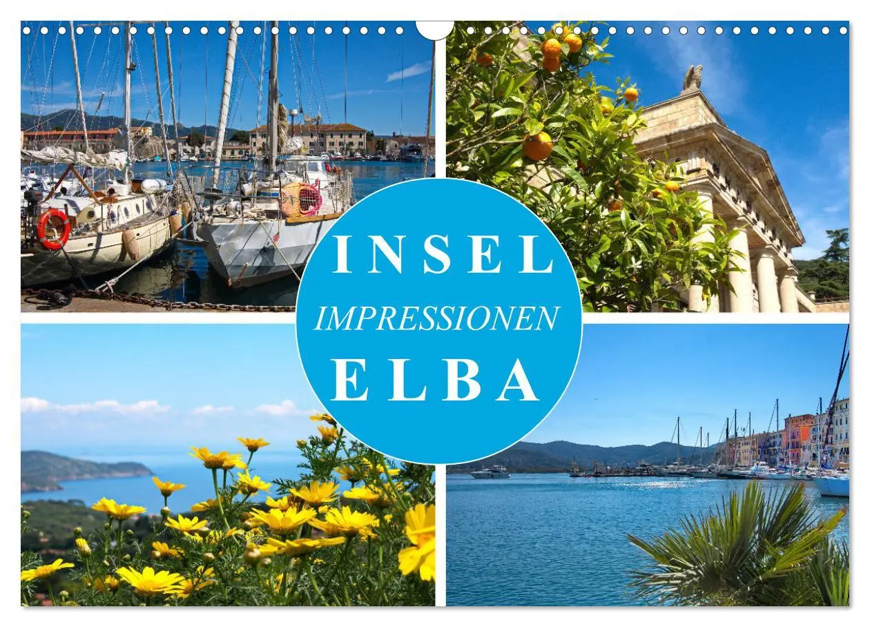 Cover: 9783457778647 | Insel Elba Impressionen (Wandkalender 2026 DIN A3 quer), CALVENDO...