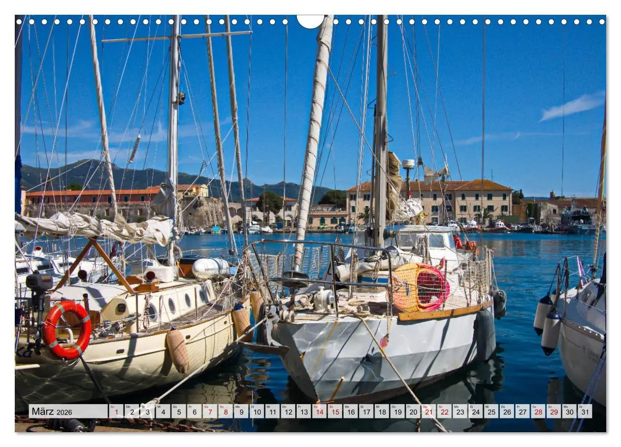 Bild: 9783457778647 | Insel Elba Impressionen (Wandkalender 2026 DIN A3 quer), CALVENDO...