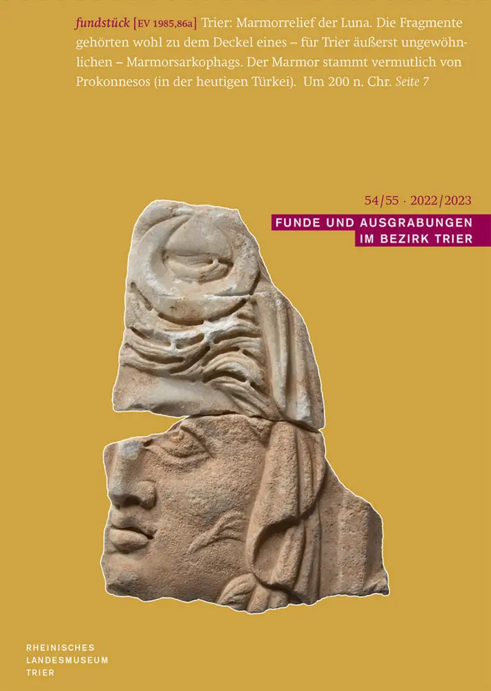 Cover: 9783752008647 | Funde und Ausgrabungen im Bezirk Trier 54/55 2022/2023 | Trier | Buch