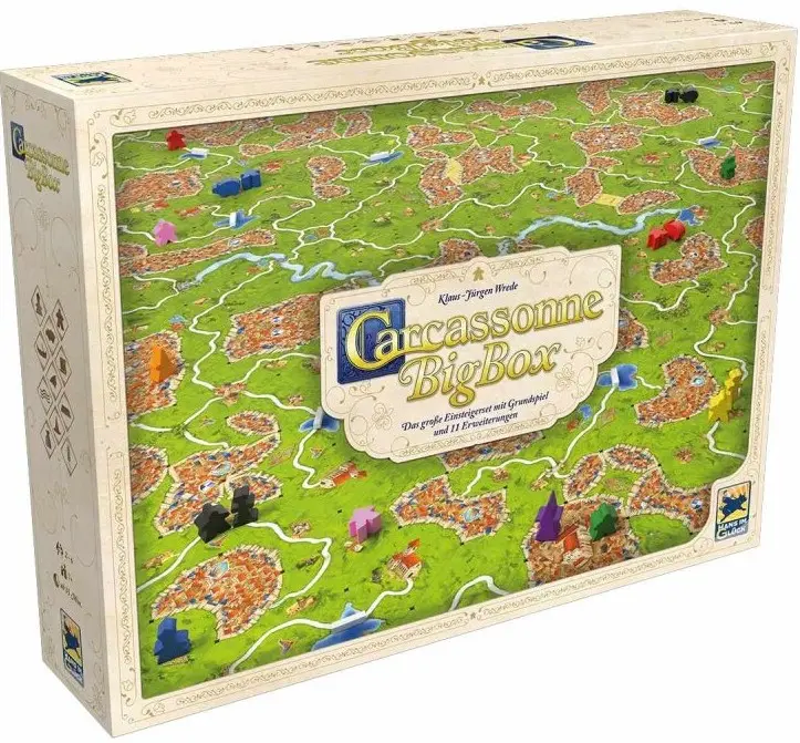 Cover: 4015566018747 | Carcassonne Big Box | Spiel | Deutsch | 2025 | Hans im Glück Verlag
